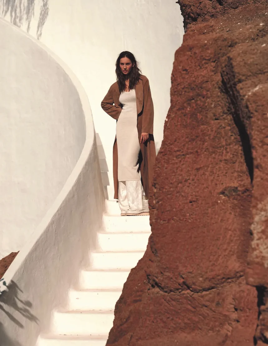 Julia Bergshoeff covers Madame Figaro February 28th, 2025 by Cedric Bihr