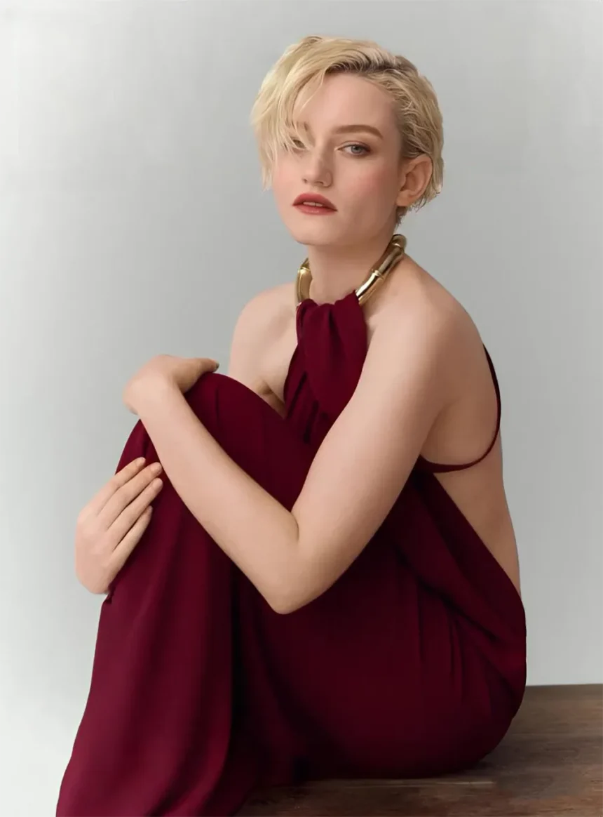 Julia Garner covers Harper’s Bazaar Germany February 2025 by Regan Cameron