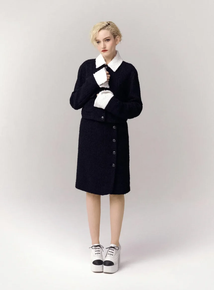 Julia Garner covers Harper’s Bazaar Germany February 2025 by Regan Cameron