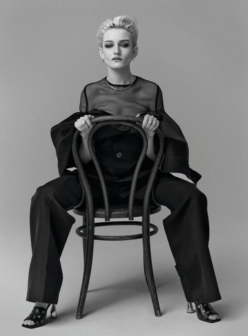 Julia Garner covers Harper’s Bazaar Germany February 2025 by Regan Cameron