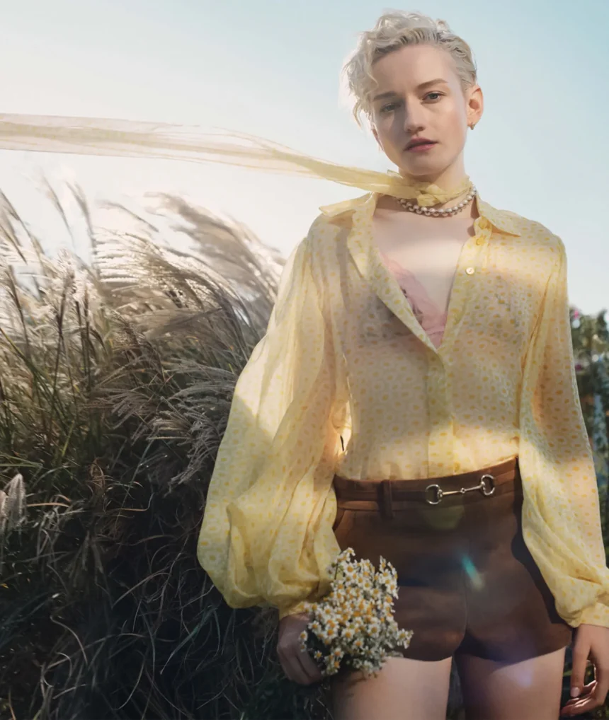 Julia Garner covers Marie Claire Australia January 2025 by Regan Cameron