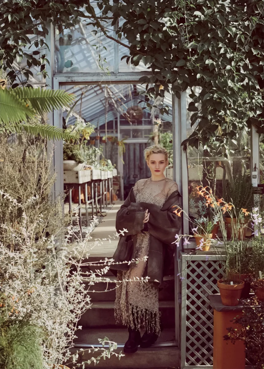 Julia Garner covers Marie Claire Australia January 2025 by Regan Cameron