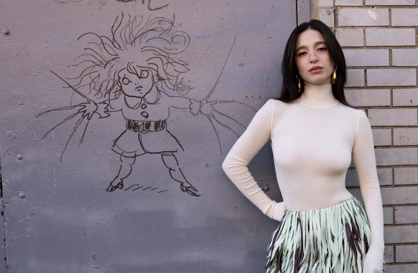 Mikey Madison covers Dazed Magazine Winter 2024 by Nick Sethi