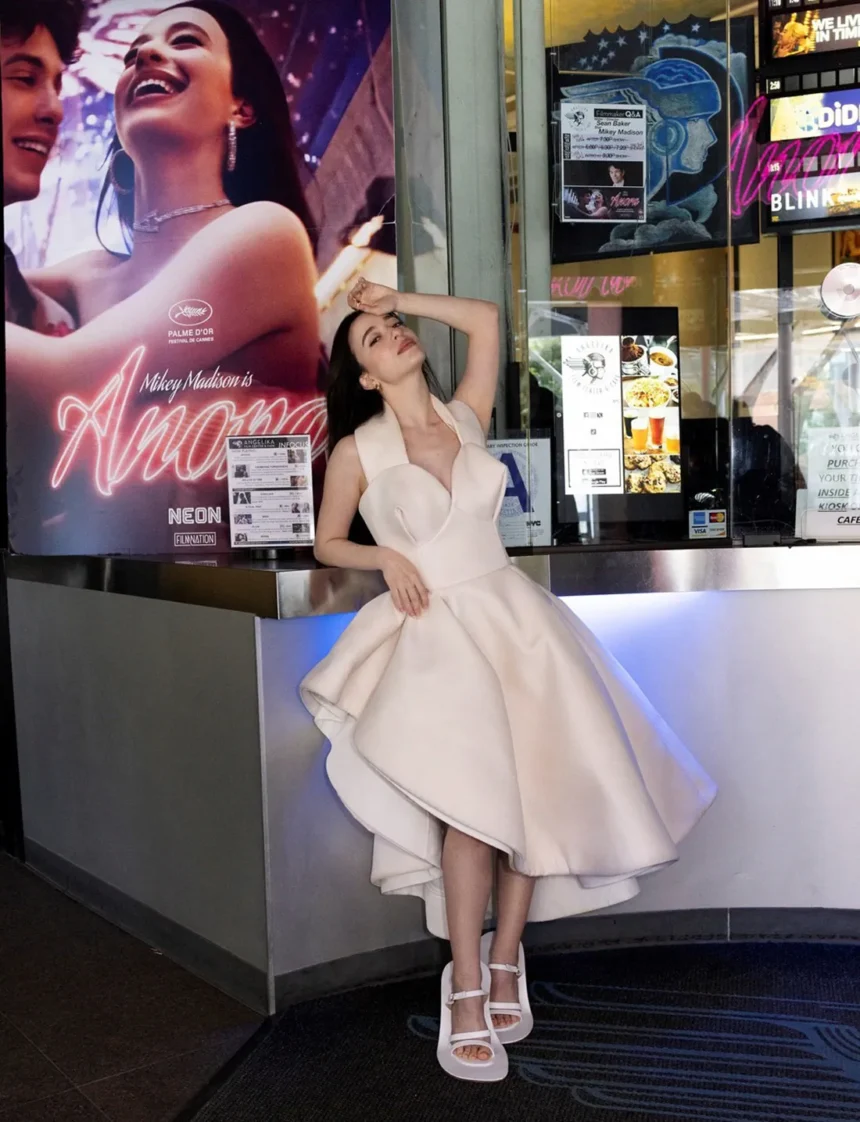 Mikey Madison covers Dazed Magazine Winter 2024 by Nick Sethi