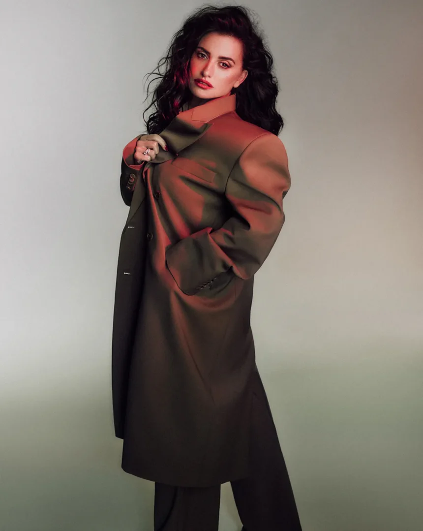 Penélope Cruz covers Marie Claire France February 2025 by Xavi Gordo