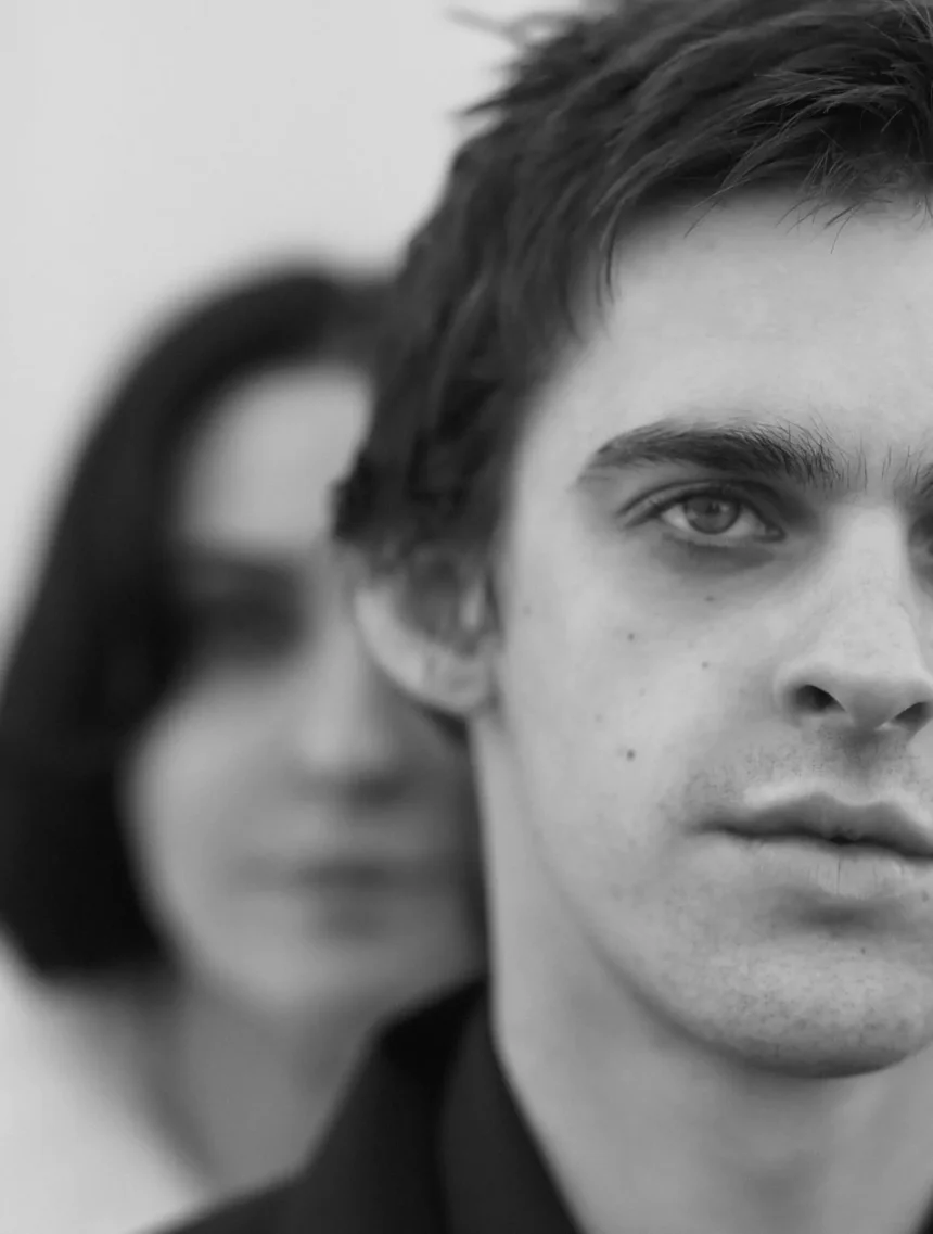 Susie Bick Cave and Earl Cave by Dominique Issermann for Numéro February 2025