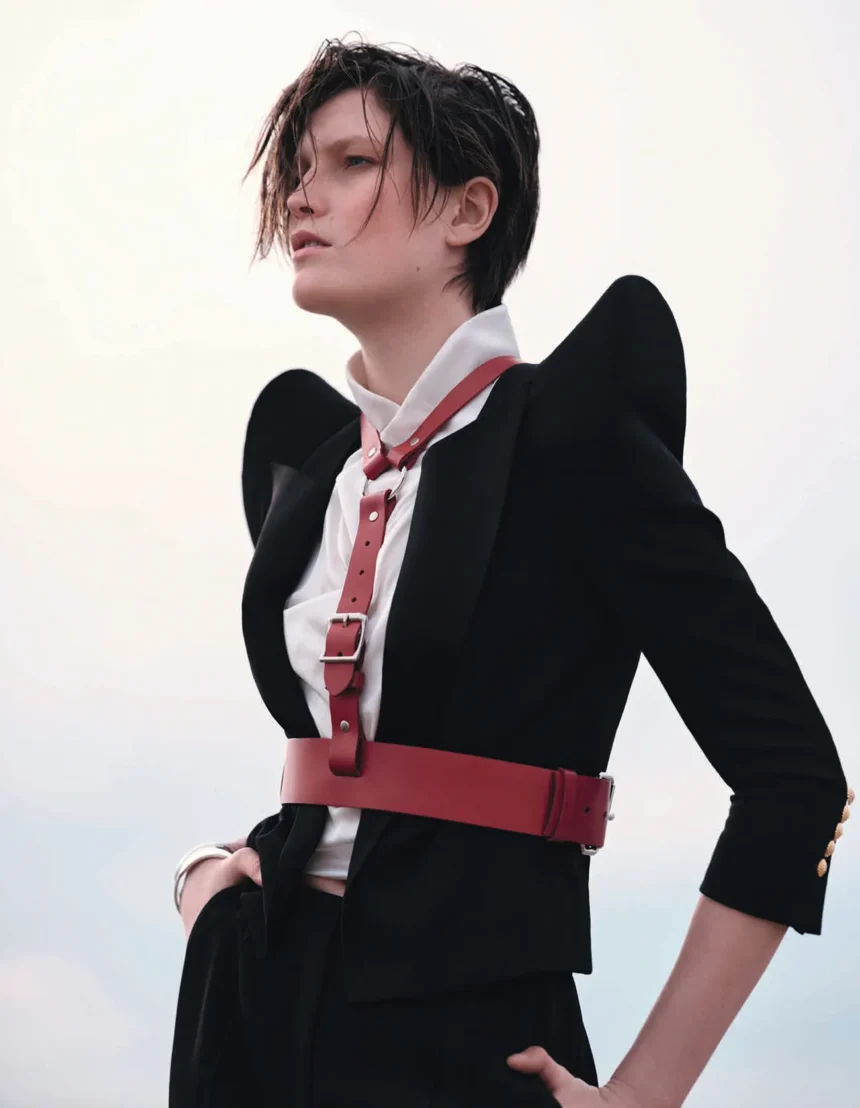 Tessa Bruinsma by Cedric Bihr for Madame Figaro February 28th, 2025