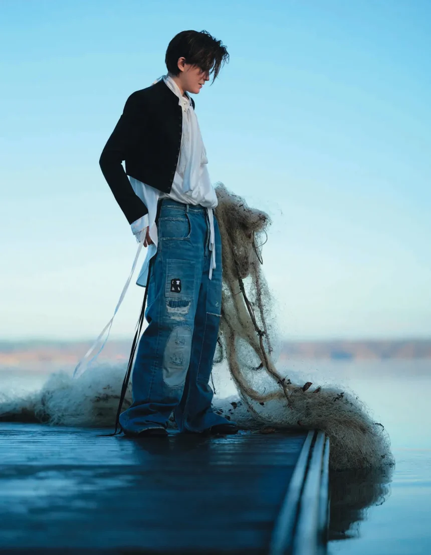 Tessa Bruinsma by Cedric Bihr for Madame Figaro February 28th, 2025