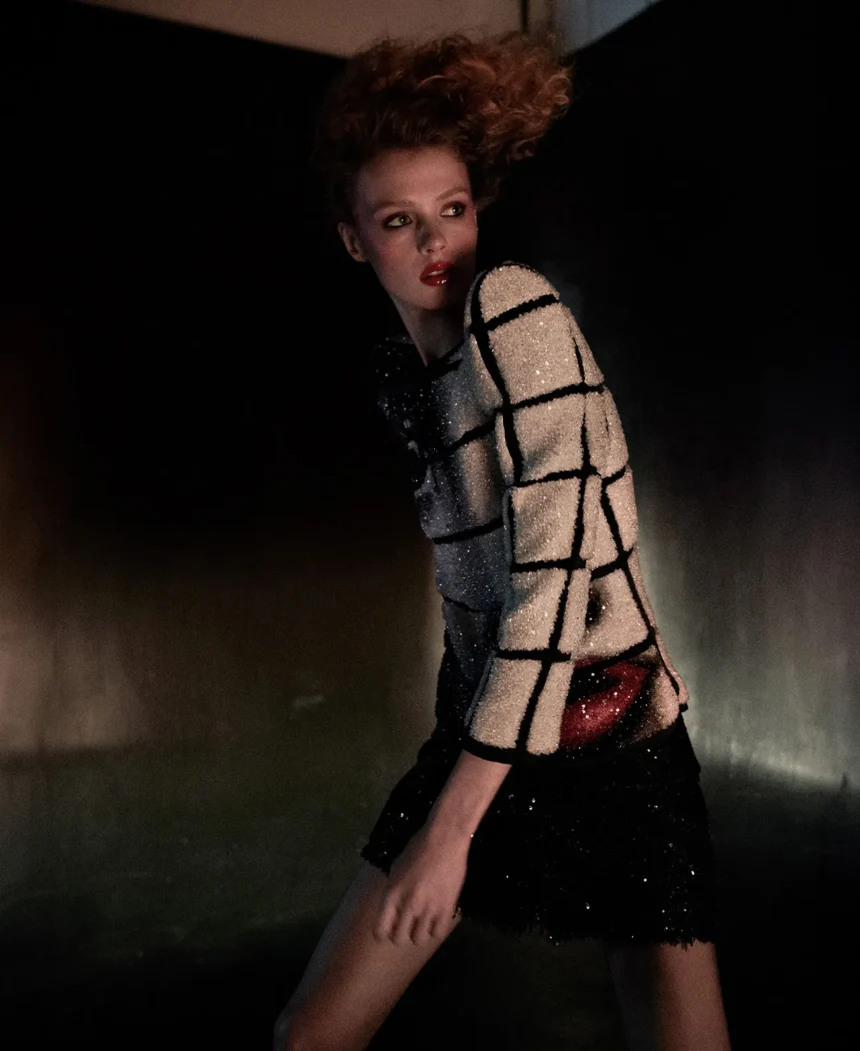 Valerie Scherzinger and Libby Bennett cover Harper’s Bazaar Italia February 2025 by Glen Luchford