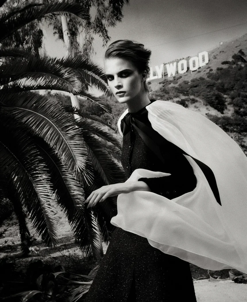 Valerie Scherzinger and Libby Bennett cover Harper’s Bazaar Italia February 2025 by Glen Luchford