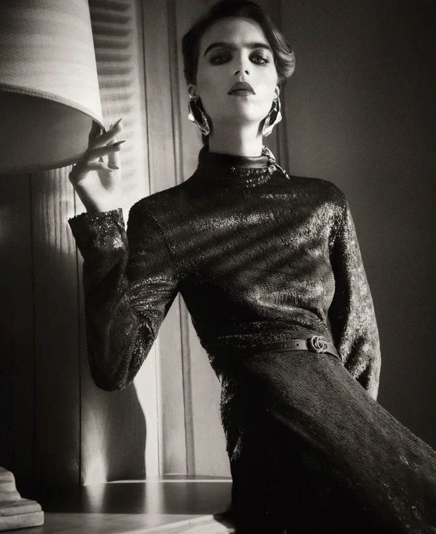 Valerie Scherzinger and Libby Bennett cover Harper’s Bazaar Italia February 2025 by Glen Luchford