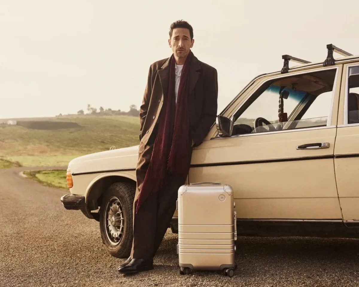 Adrien Brody leads campaign for Monos' aluminum collection Adrien Brody leads campaign for Monos' aluminum collection