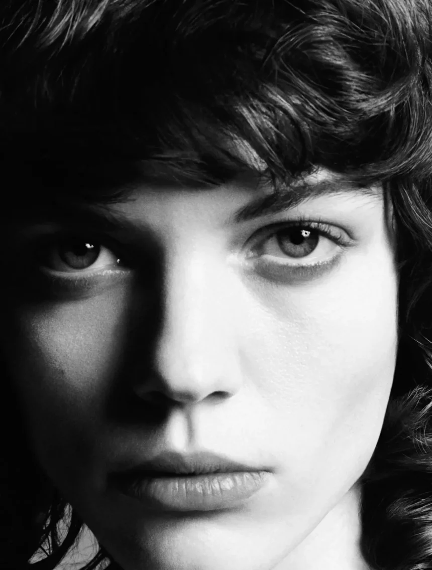 Alix Bouthors covers Numéro February 2025 by Yulia Gorbachenko