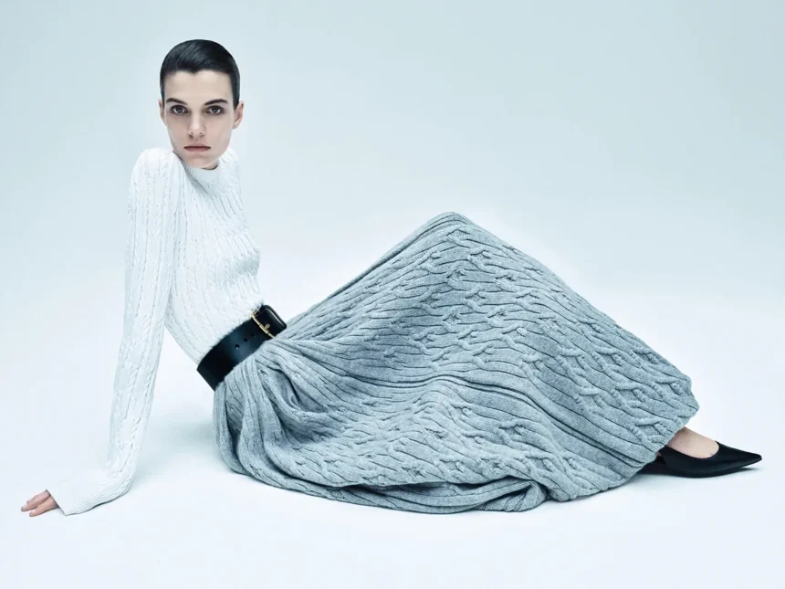 Alix Bouthors covers Numéro February 2025 by Yulia Gorbachenko