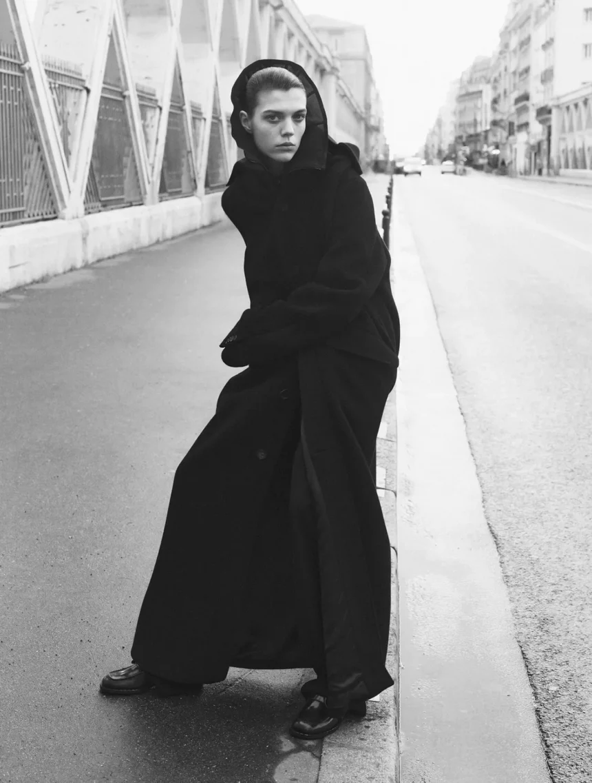 Alix Bouthors covers Numéro February 2025 by Yulia Gorbachenko