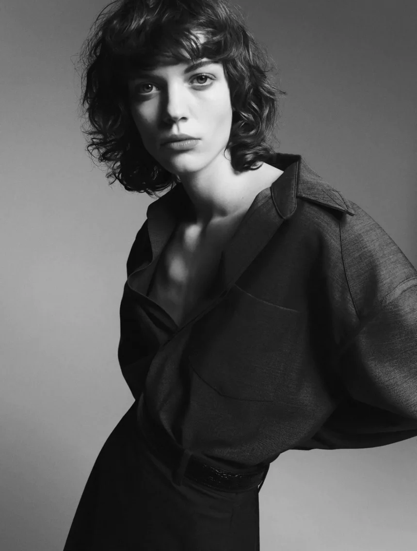 Alix Bouthors covers Numéro February 2025 by Yulia Gorbachenko