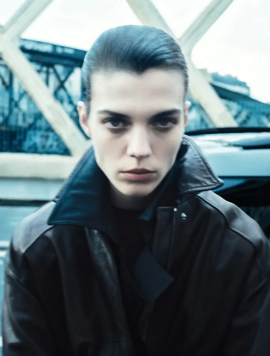 Alix Bouthors covers Numéro February 2025 by Yulia Gorbachenko