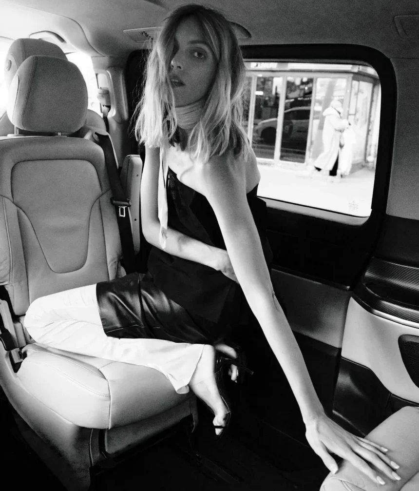 Anja Rubik covers D la Repubblica March 1st, 2025 by Anthony Seklaoui