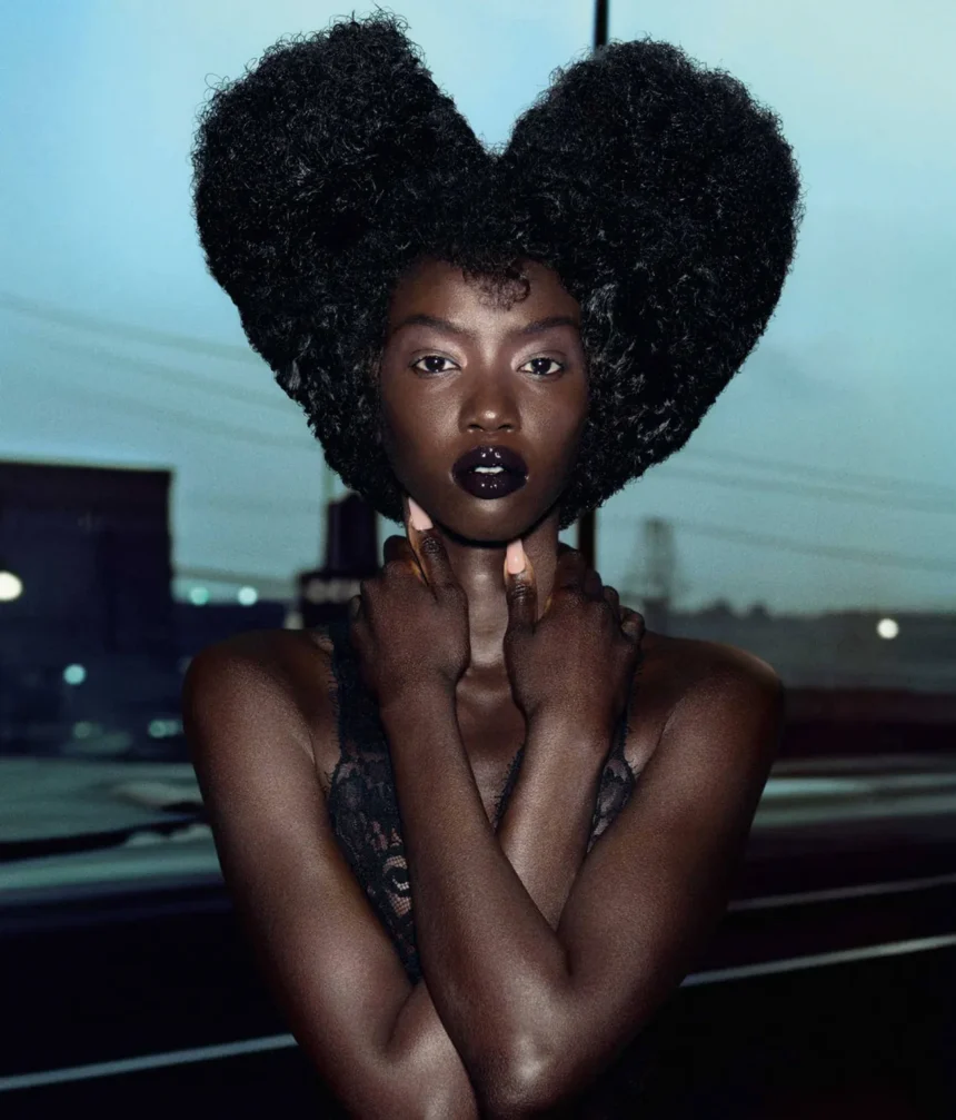 Anok Yai covers D la Repubblica March 1st, 2025 by Drew Vickers