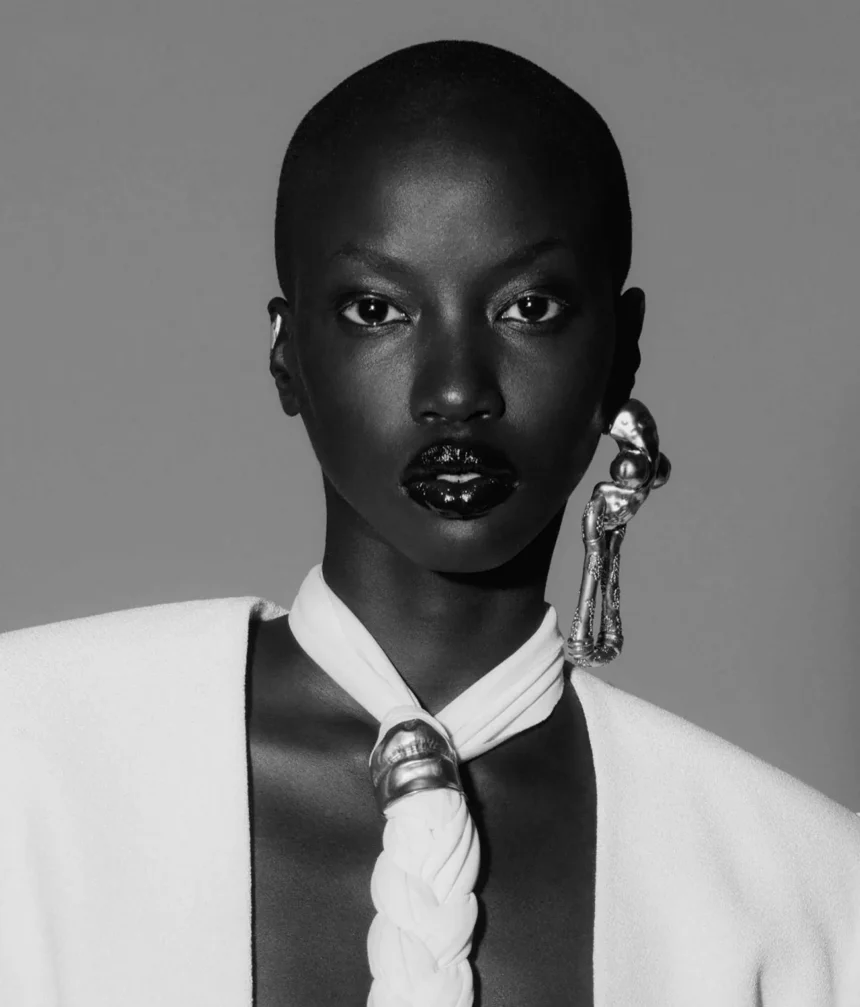 Anok Yai covers D la Repubblica March 1st, 2025 by Drew Vickers