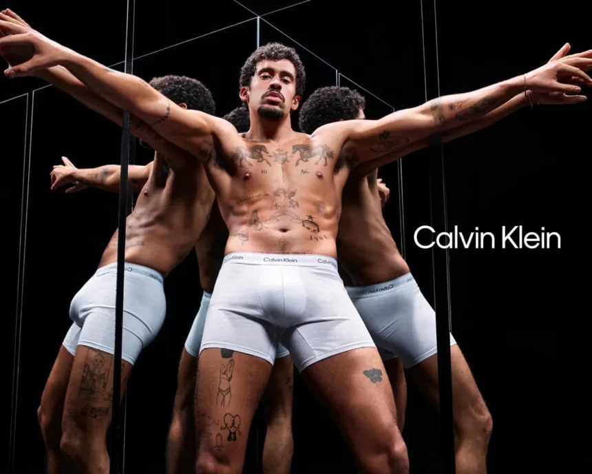 Calvin Klein Spring 2025 underwear campaign features Bad Bunny