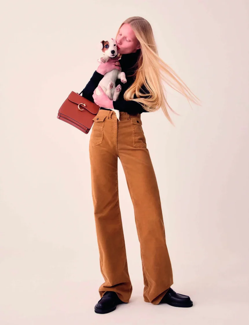 Demy de Vries covers Madame Figaro March 7th, 2025 by Jette Stolte