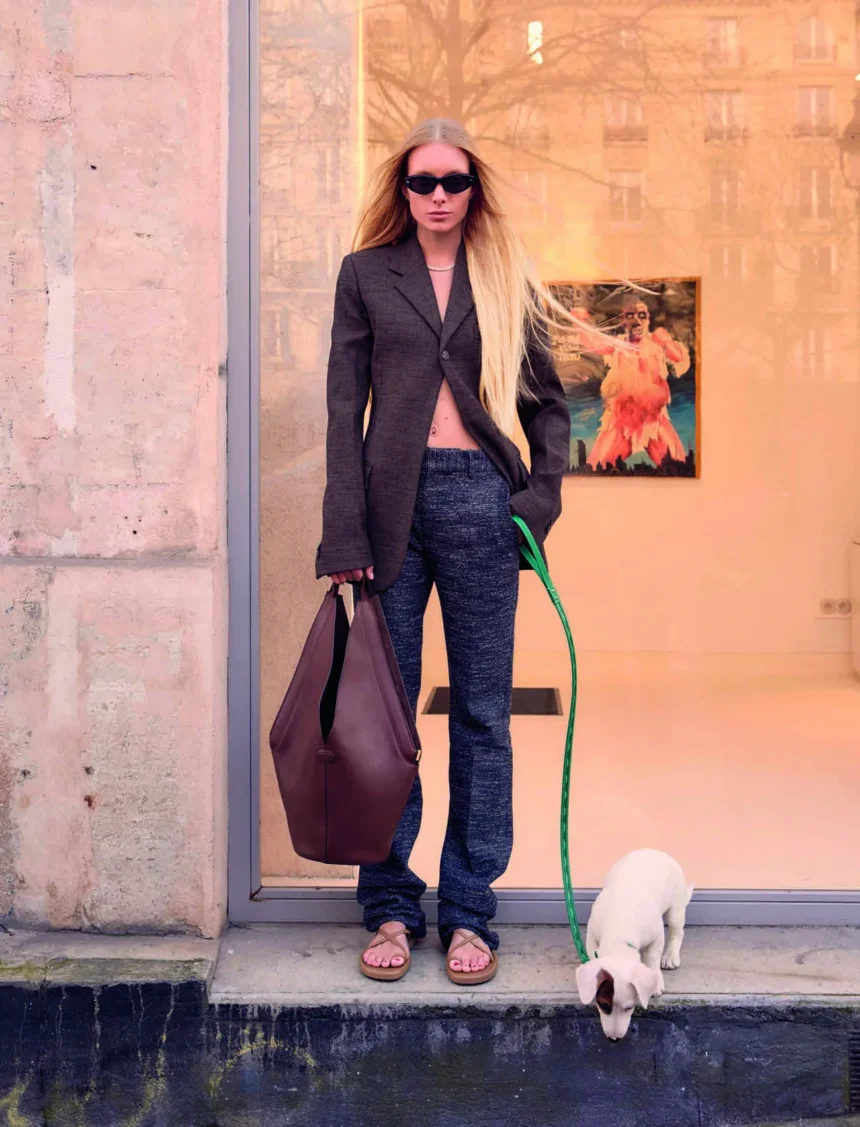 Demy de Vries covers Madame Figaro March 7th, 2025 by Jette Stolte