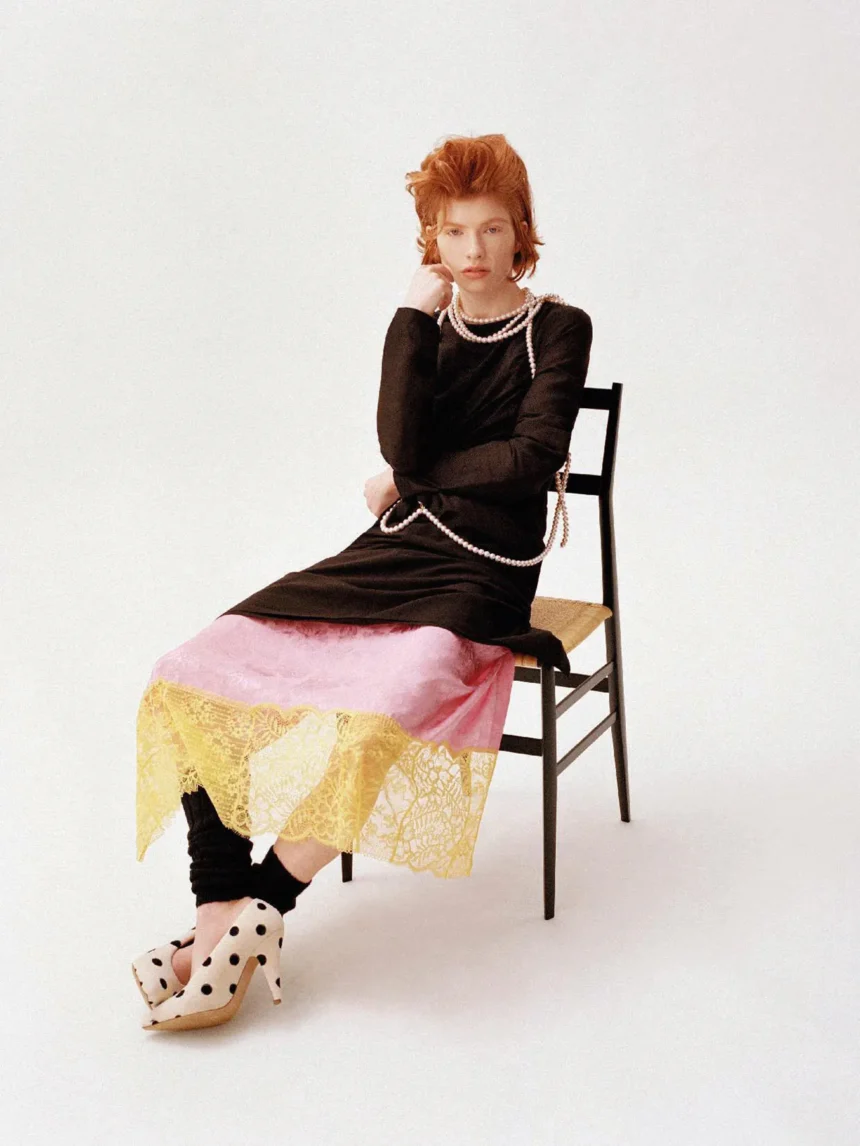 Edwina Preston covers Elle Italia March 6th, 2025 by Alessandro Oliva