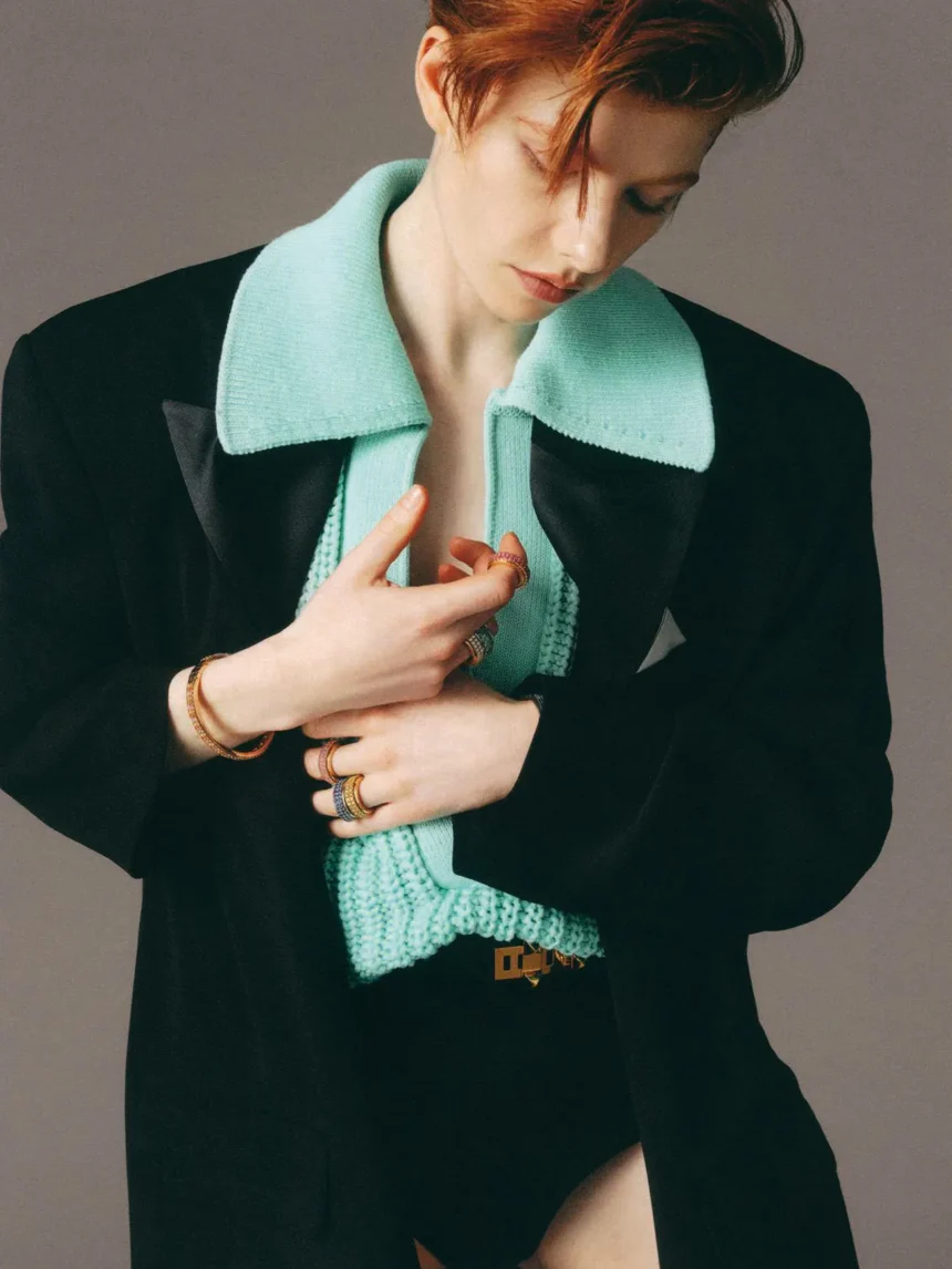 Edwina Preston covers Elle Italia March 6th, 2025 by Alessandro Oliva