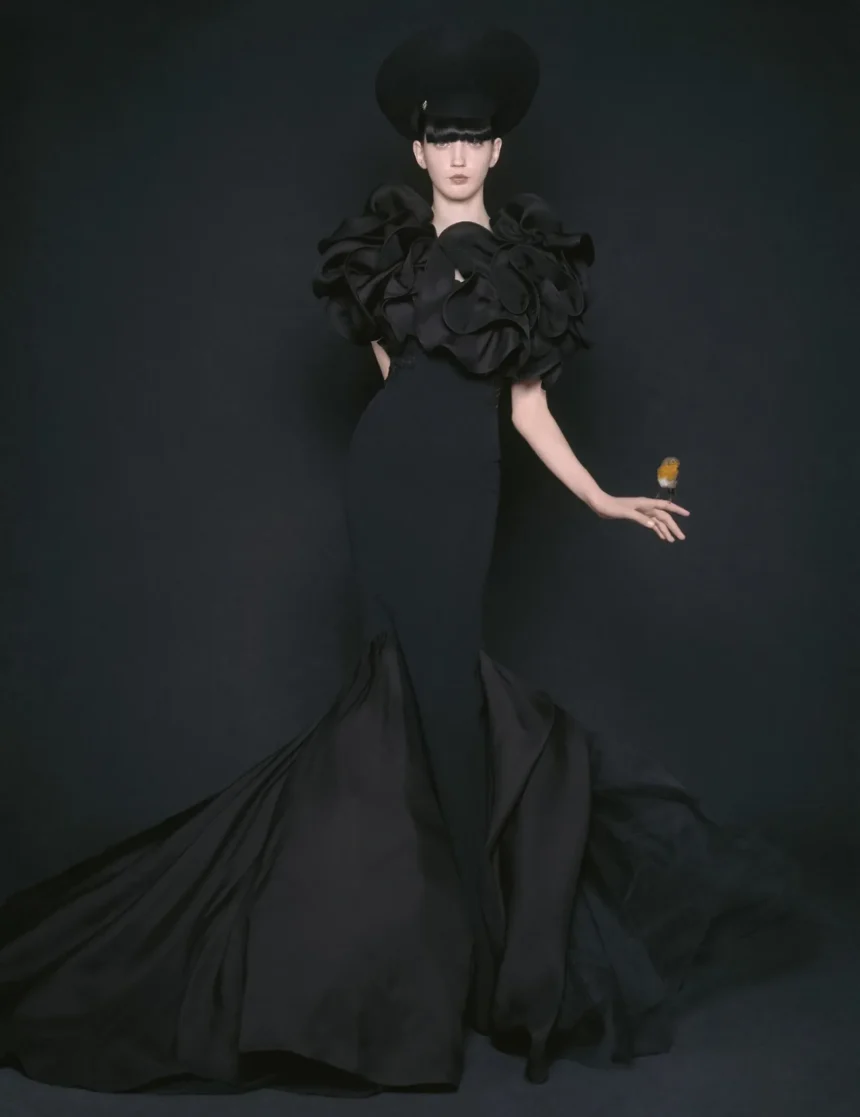 Eva Komuves covers Numéro March 2025 by Brigitte Niedermair