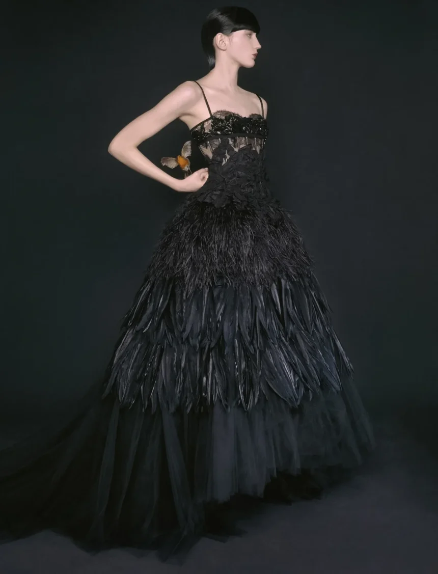 Eva Komuves covers Numéro March 2025 by Brigitte Niedermair