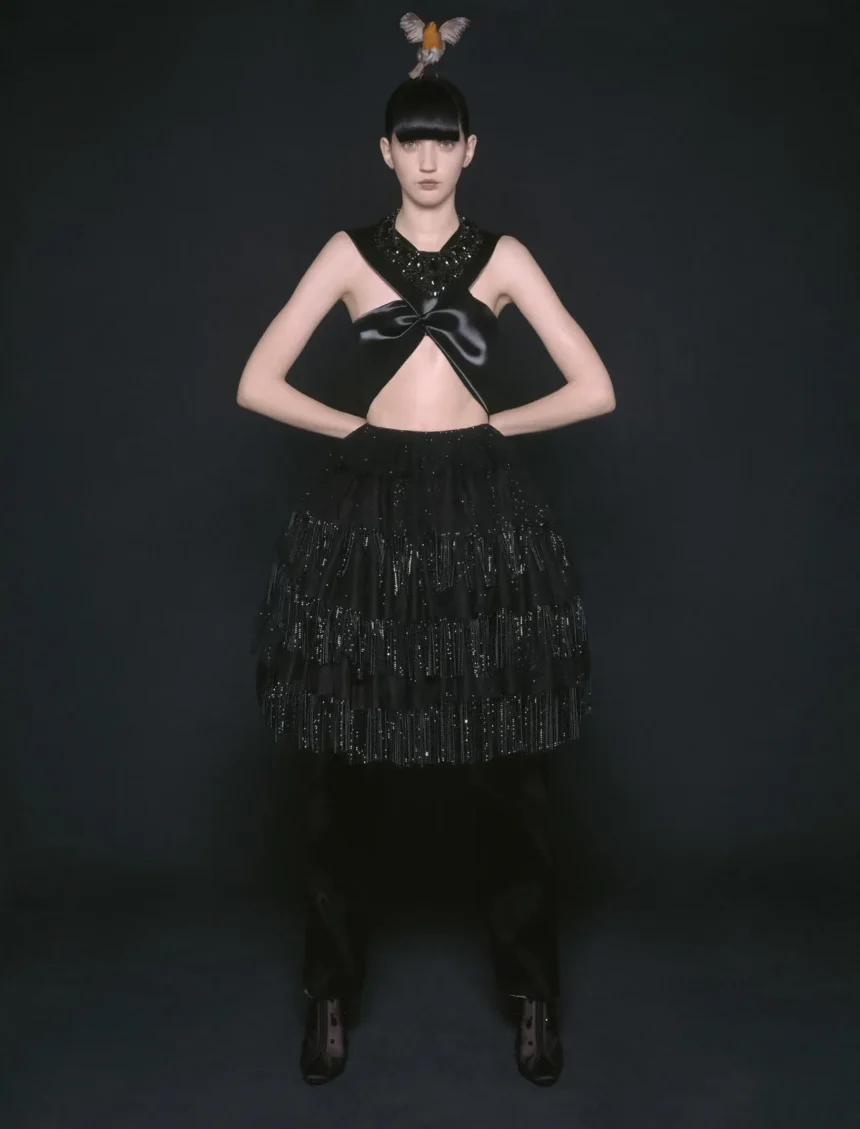 Eva Komuves covers Numéro March 2025 by Brigitte Niedermair