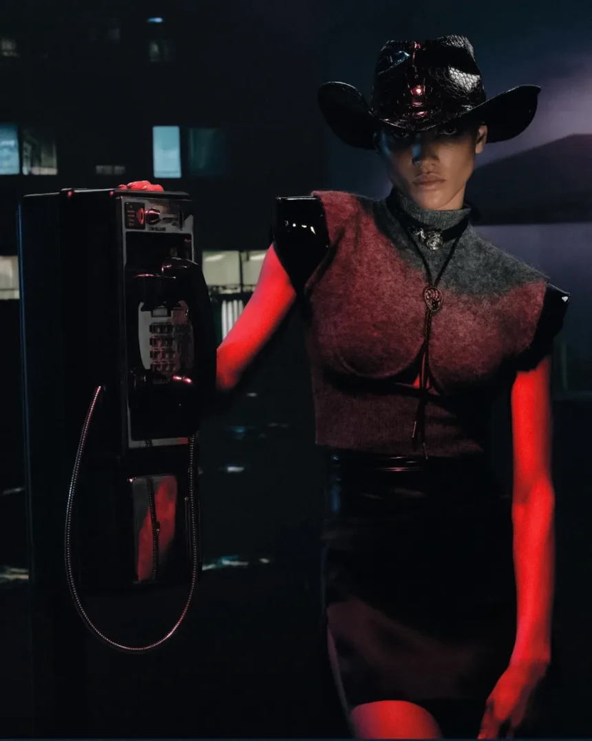 Georgia Palmer by Anthony Arquier for Numéro February 2025