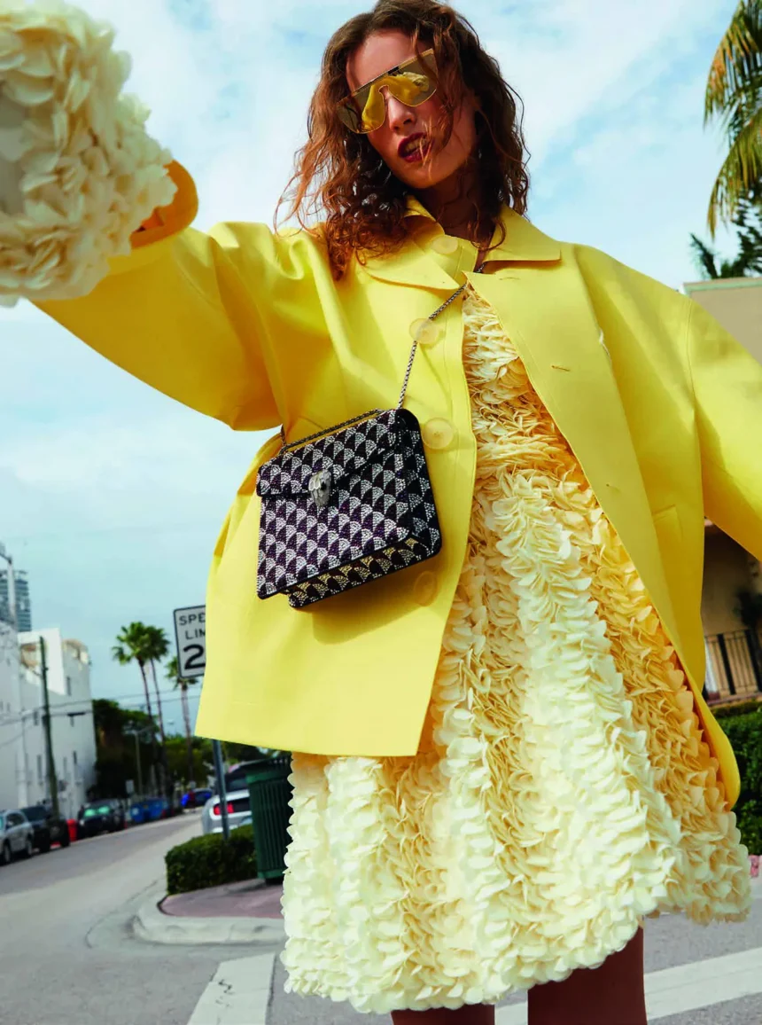 Hazel Reynolds covers Madame Figaro March 7th, 2025 by Marilou Daubé