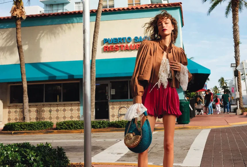 Hazel Reynolds covers Madame Figaro March 7th, 2025 by Marilou Daubé