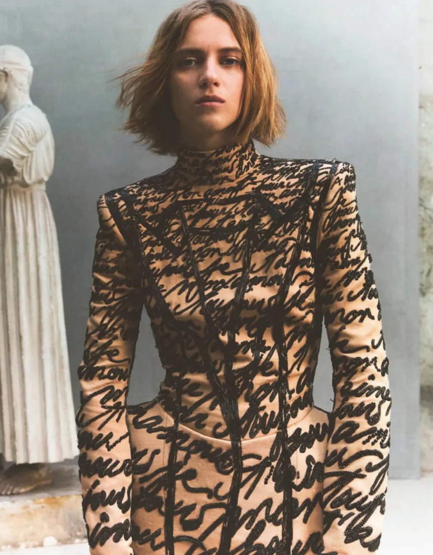 Hortense de Gromard by Max Vigato for Madame Figaro March 21st, 2025