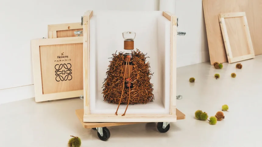 Jonathan Anderson creates luxurious Loewe farewell project with Hennessy Cognac