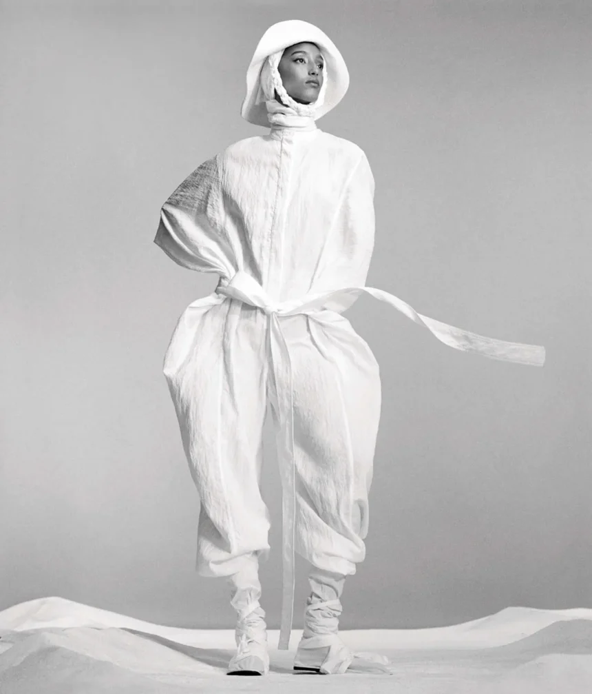 Mona Tougaard covers D la Repubblica March 8th, 2025 by Malick Bodian