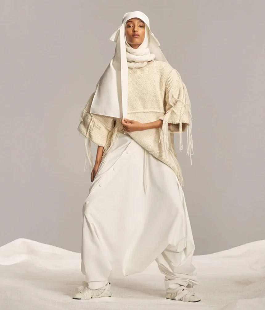 Mona Tougaard covers D la Repubblica March 8th, 2025 by Malick Bodian