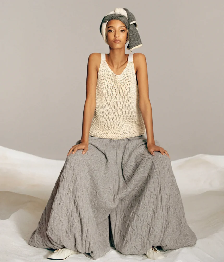 Mona Tougaard covers D la Repubblica March 8th, 2025 by Malick Bodian