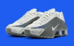 Nike Shox R4 "White Iridescent" revives early-2000s futurism for modern wardrobes