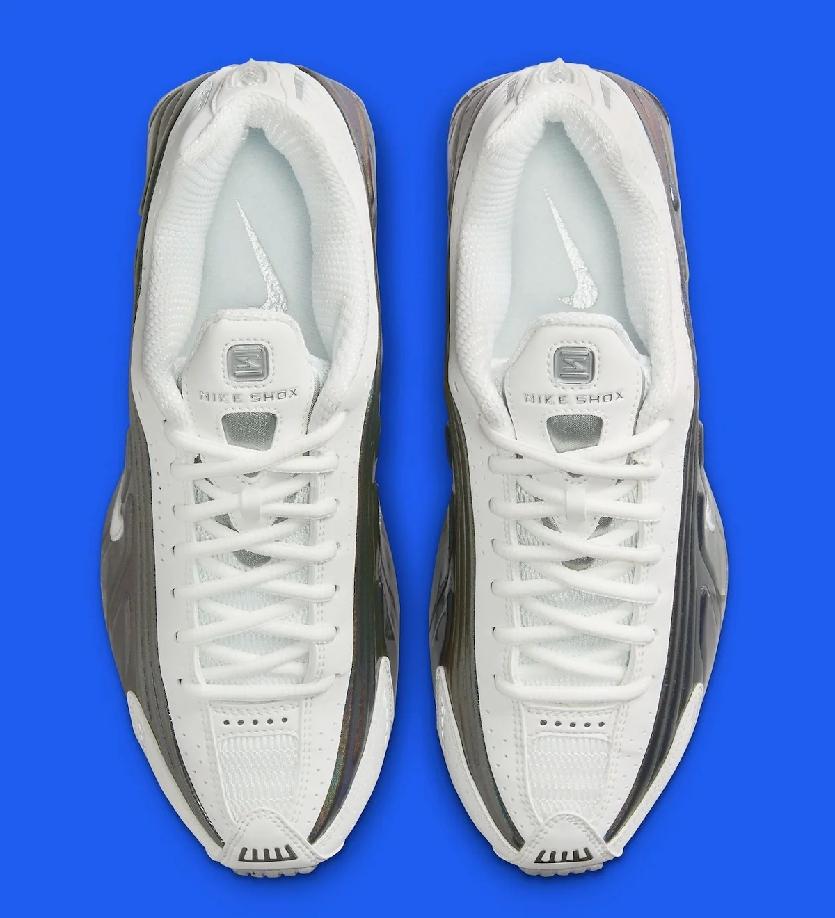 Nike Shox R4 "White Iridescent" revives early-2000s futurism for modern wardrobes