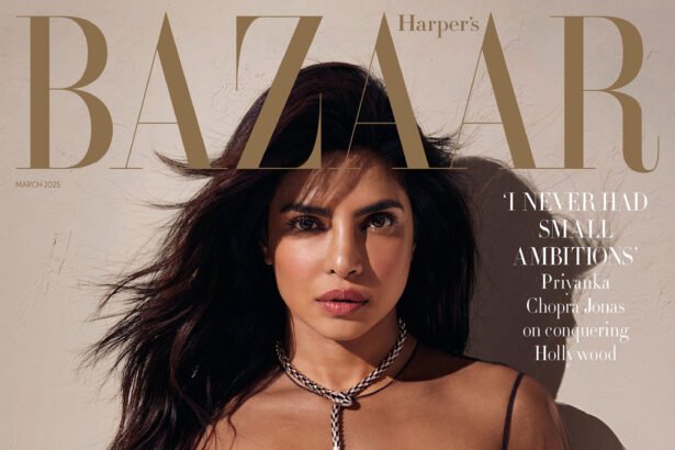 Priyanka Chopra Jonas covers Harper’s Bazaar UK March 2025 by Alexi Lubomirski