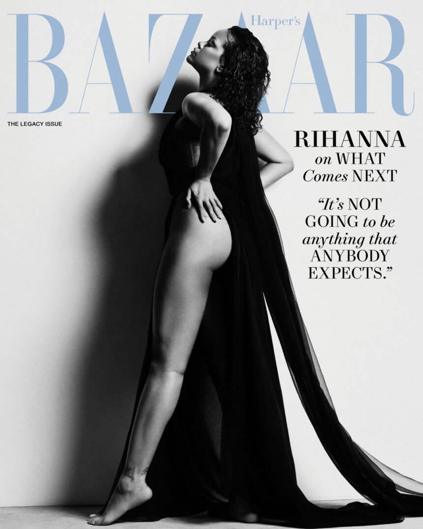 Rihanna covers Harper’s Bazaar Global March 2025 by Luis Alberto Rodriguez
