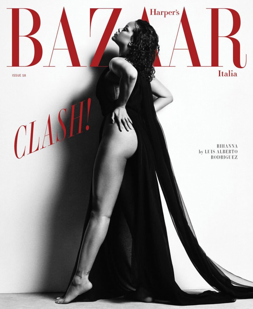 Rihanna covers Harper’s Bazaar Global March 2025 by Luis Alberto Rodriguez
