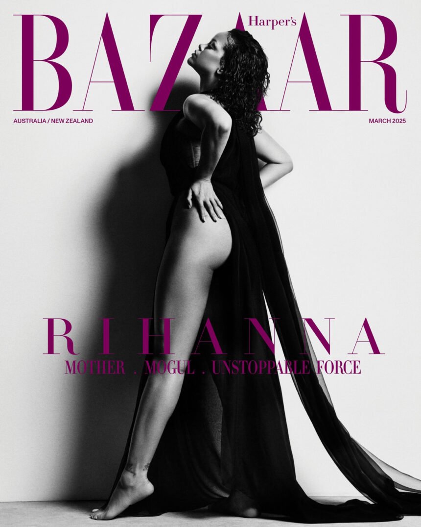 Rihanna covers Harper’s Bazaar Global March 2025 by Luis Alberto Rodriguez