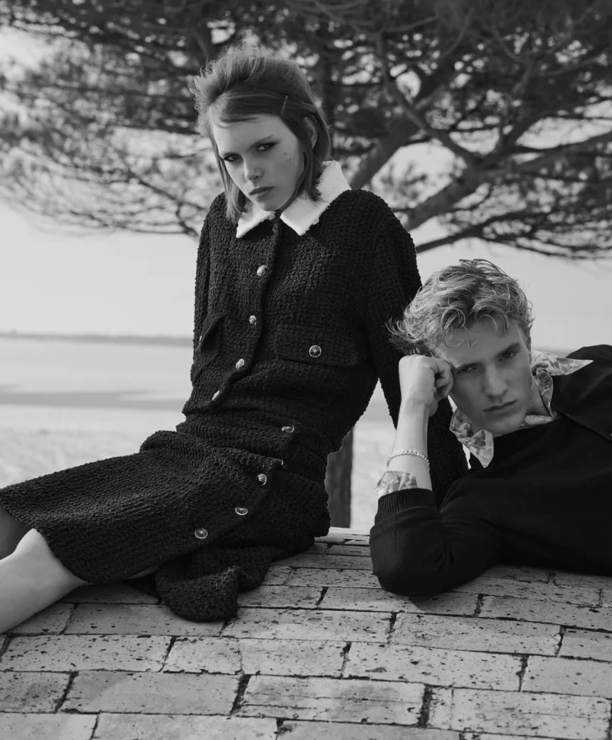 Théa Almqvist and Johann Bellmann by Bruno Staub for WSJ. Magazine March 2025