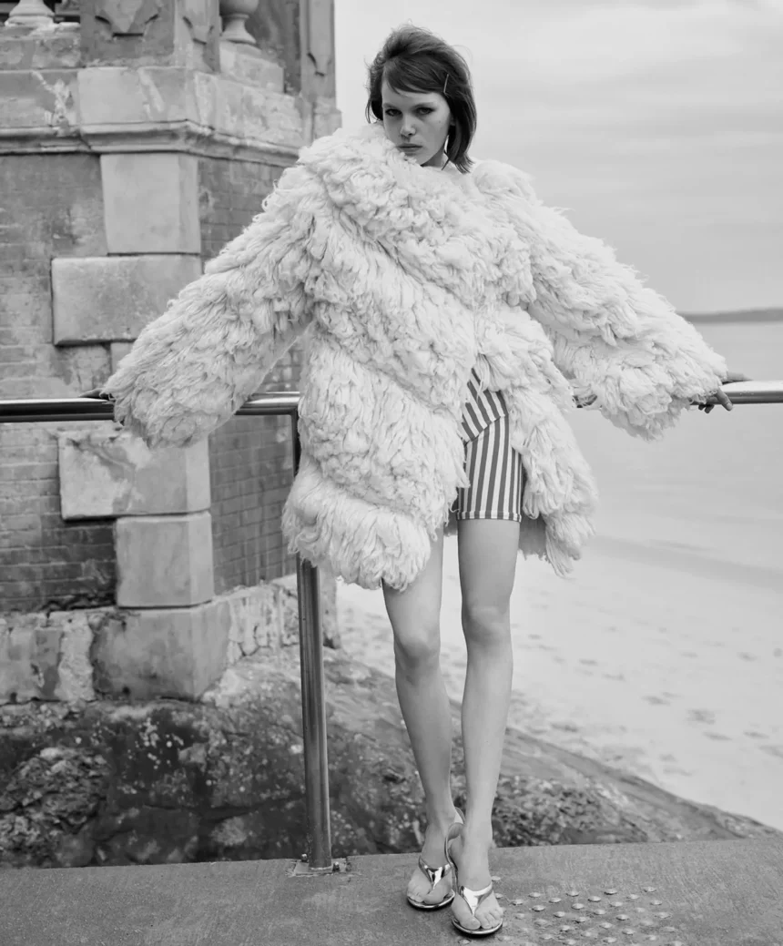 Théa Almqvist and Johann Bellmann by Bruno Staub for WSJ. Magazine March 2025