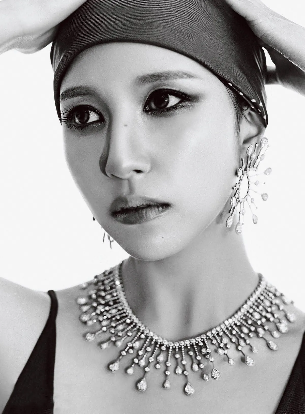Twice's Mina in Boucheron on Vogue Japan March 2025 by Hyea W. Kang
