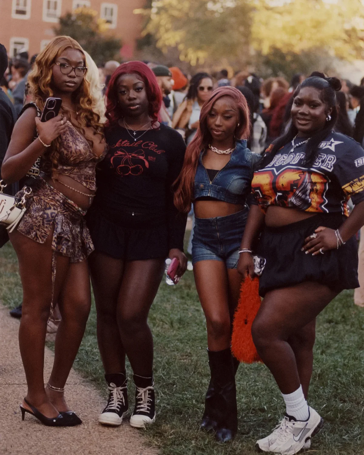 Anok Yai by Quentin de Briey for Harper’s Bazaar US March 2025